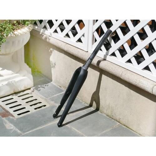 Full Carbon UD Matt Cyclocross Disc Brake Racing Bike 700C Bicycle Cycling Fork Thru Axle 15 * 100mm