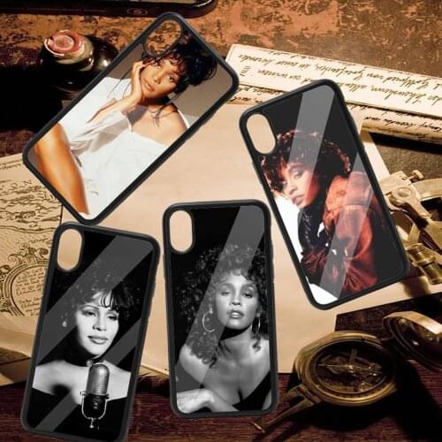 Sexy Singer Whitney Houston Phone Case PC for iPhone 11 12 pro XS MAX 8 7 6 6S Plus X 5S SE 2020 XR
