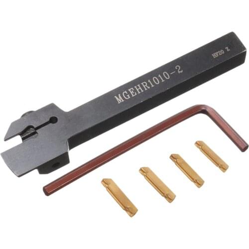 Lathe Tool for CNC Lathe Boring Bar Holder + 4 Piece Golden Carbide