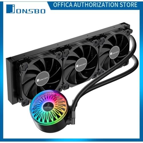 Jonsbo Jellyfish 360 ARGB Integrated Water Cooling Radiator 4PIN PWM Silent Water Pump 5V 16 lamp Deads Colorful Cold Head