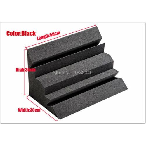 High Quality acoustic bass trap acoustic foam Soundproof foam acoustic panel studio foam acoustic studio 8pcs size 50*30*30cm
