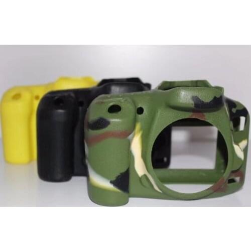 High Quality Nice Soft Silicone Rubber DSLR Digital Camera Video Bag Lens bag For canon 7dII 7D2