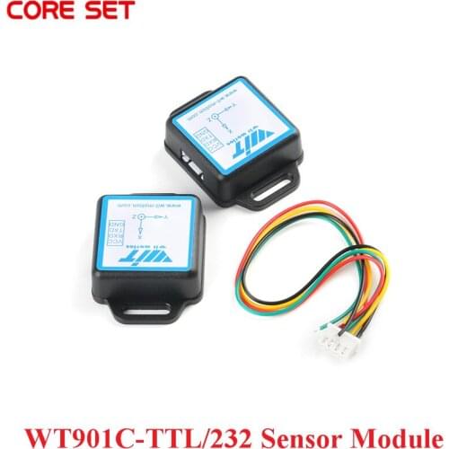 WT901C-232/TTL 9-axis MPU6050 Accelerometer Electronic Gyroscope Sensor Attitude Angle Sensor Module Geomagnetic Inclination