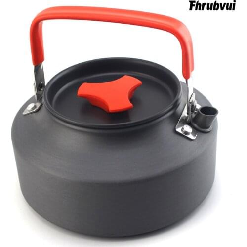 1.1L camping kettle outdoor coffee kettle camping tableware travel tableware outdoor picnic set