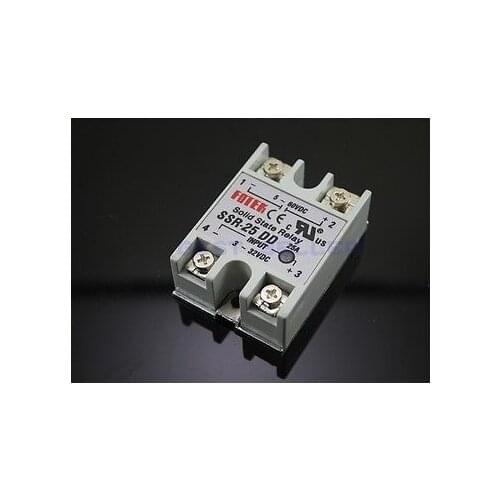 10pcs Solid State Relay SSR-25 DD DC-DC 25A 3-32VDC/5-60VDC