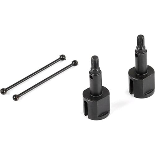 2 Pair For 1/8 HPI Racing Savage XL FLUX Rovan Rofun TORLAND BRUSHLESS TRUCK Rc Car Toys, Dog Bone Shaft & Drive Shaft