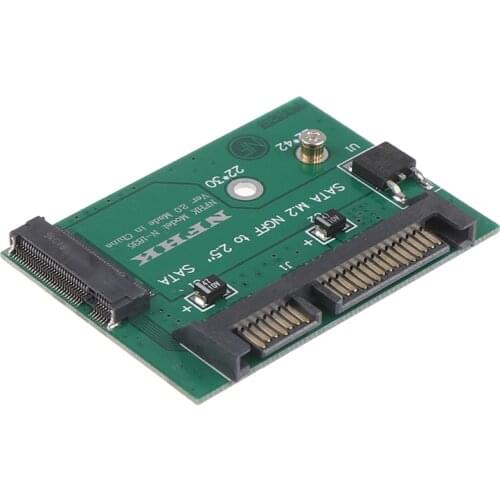 2020 M.2 NGFF Ssd Solid State Hard Disk To Half High 2.5 Inch Sata3 Adapter Card