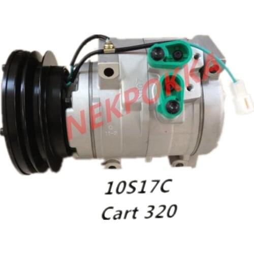 Automotive air conditioning compressor for Excavator Carter 320 for Excavator Carter 330,for Excavator 10S17C