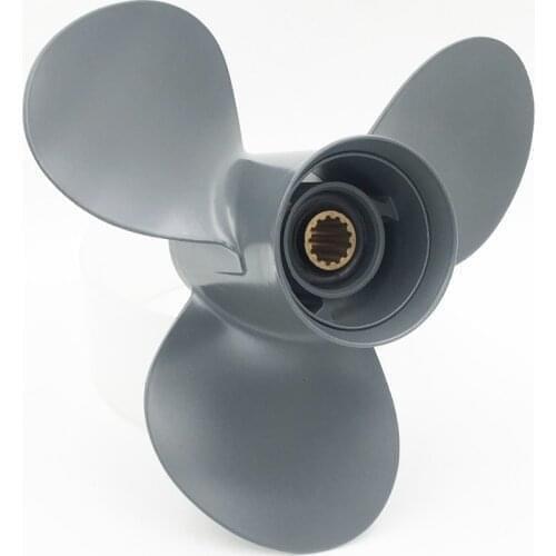 Free shipping 11 3/4x10 For honda 35hp-60hp propellers Aluminium outboard marine propeller outboard propellers 13 tooth