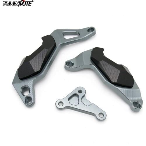 Motorcycle Engine Case Frame Slider Crash Protector For Kawasaki Ninja400 2017 2018 2019 Accessories Left Right Guard Cover