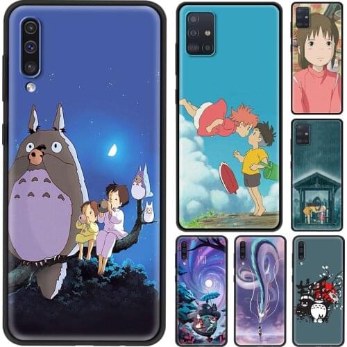 Case For Samsung A90 A80 A70 A70s A60 A50 A50s A40 A10 A10s A10e A30 A30s A20 A20e A20s Cover Capa Shell Studio Ghibli Totoro