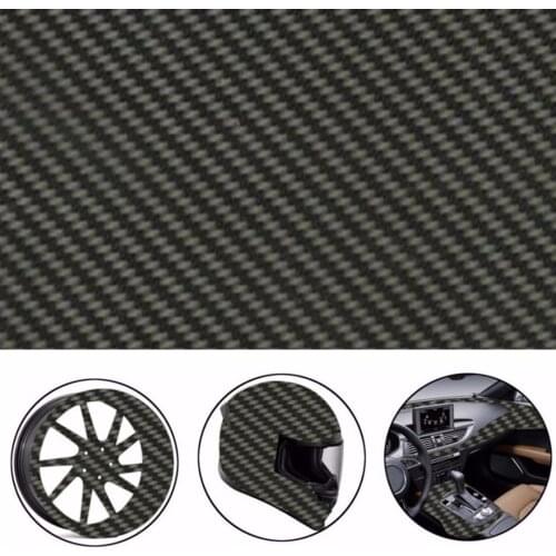 JX-LCLYL New 50*300cm PVA Black Carbon Fiber Hydrographics Water Transfer Printing Film