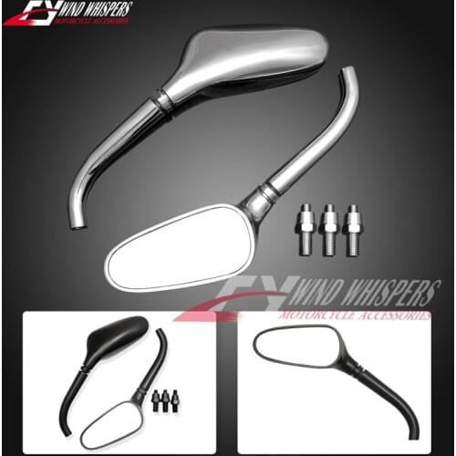 Motorcycle Cruiser Modified rearview mirrors For Steed 400 600 Magna 250 750 Shadow 400 750 XV250 400 Drag Star 400 vulcan 800