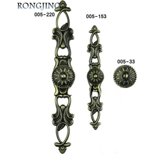 Solid Antique Cabinet Drawer Knobs Kitchen Cabinet Handles Furniture Knobs Vintage Cupboard Dresser Pulls Bars Shoes Box Knob