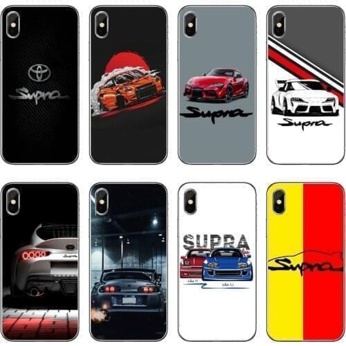 Super Cars Red Car Tuned Supra Silicone Phone Case For Xiaomi Redmi 9T 9C 9A 7 7A K20 6 6A S2 Redmi Note 9S 9T 9 8 8T 7 6 5A Pro