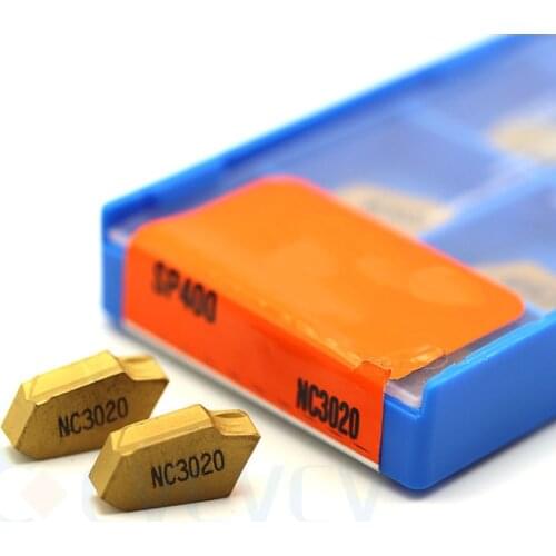 SP200 SP300 SP400 NC3020 High quality Grooving Carbide inserts CNC lathe tools Parting and grooving off tools Steel turning tool