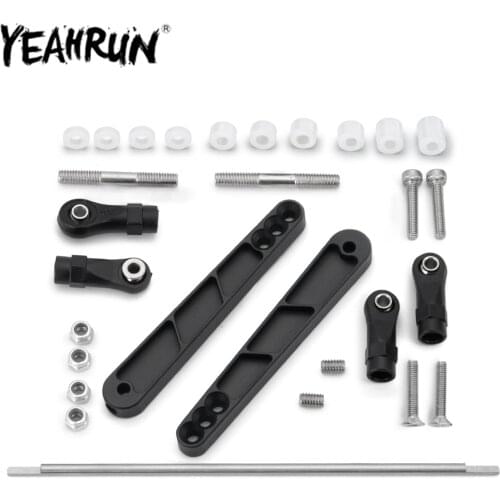 YEAHRUN Wraith Anti-Tilt Rod with Ball Head Kit for 1:10 Axial Wraith RR10 90048 90053 Yeti 90025 90026 RC Crawler Car Parts