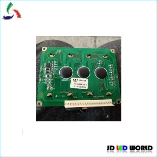 Compatible LCD For 12864A-P1 WG12864A-YYB-V Replacement
