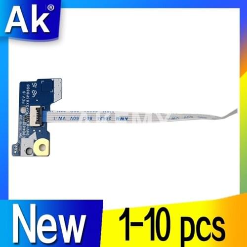 1-10PCS NEW For HP ProBook 455 450 G4 450 G3 power switch button board With Cable DA0X83PB6D0 100% Tested Free Cable