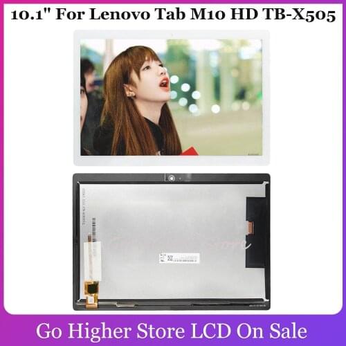10.1" For Lenovo Tab M10 HD TB-X505 X505F TB-X505L X505 LCD Display Touch Screen Digitizer Assembly TB-X505 Replacement