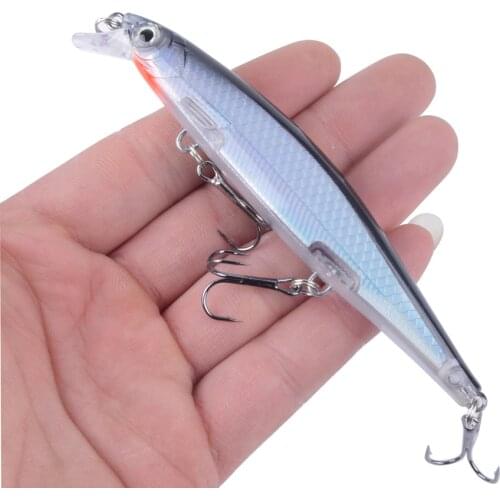 110mm 13g Swimbaits Bass Big Fish Fishing lure Popper Wobblers Hard bait Crankbait Minnow Lure for pike Fishing tackle 3D Eyes