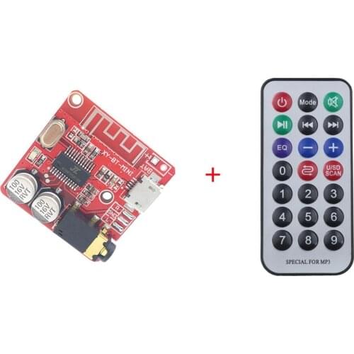 Bluetooth Audio Receiver board Bluetooth 5.0 mp3 lossless decoder board Wireless Stereo Music Module MP3 Remote Controler