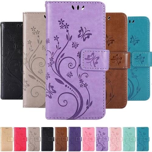 Butterfly Etui Wallet Flip Leather Stand Cases For iPhone 11 Pro Max 12 mini X X R XR XS Max 6 6S 7 8 Plus SE 2020 Cover Coque
