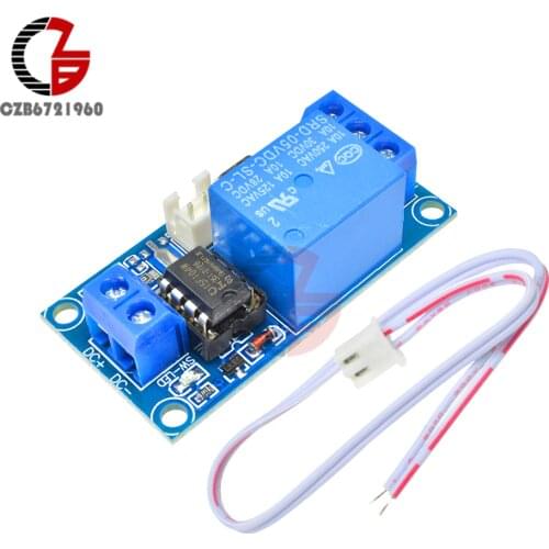 DC 5V 1CH Latching Relay Module Trigger Touch Relay Switch Voltage Regulator Reverse Protect for Arduino MCU LED Light Control