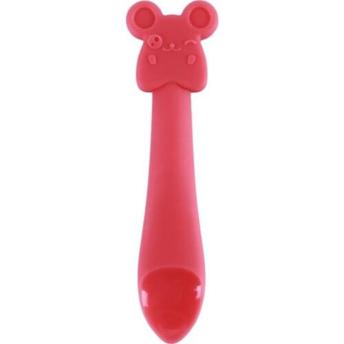 Baby Soft Silicone Spoon Candy Color Temperature Sensing Spoon Zodiac Signs Children Food Baby Feeding Tools Hot Sale Toys Soft