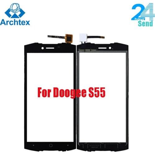 For Original Doogee S55 Touch Screen Panel Glass Lens Digitizer Sensor +Tools 100% Test Stock