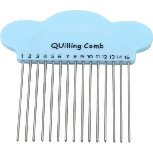 Paper Quilling Comb Tool Paper Craft Tool Plastic Creat Loops Accessory Supply Handmade Creative Craft DIY