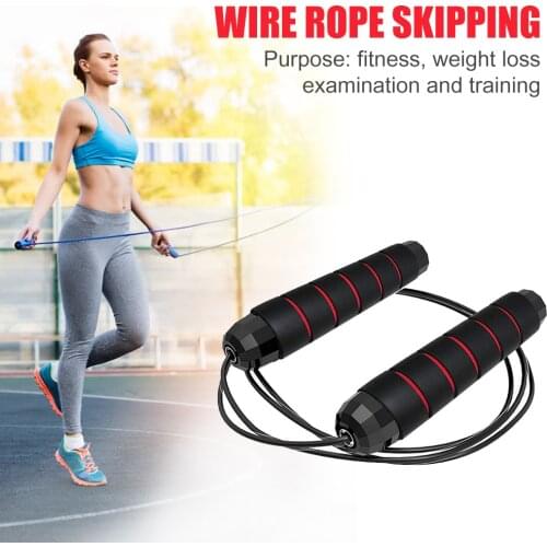 Wear-resistant PVC Jump Ropes Fashion Weight-bearing Block Bearing Skipping Rope Workout Equipment Tools 3000x35x5mm