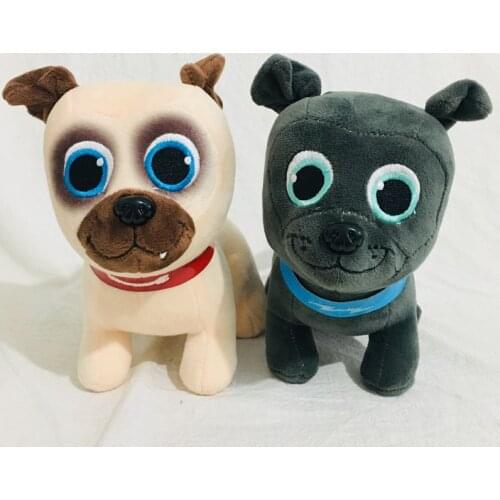 18cm Puppy Dog Pals Bingo and Rolly Dog Game Anime Plush Toys Soft Stuffed Doll Christmas Children Boy Game Gifts