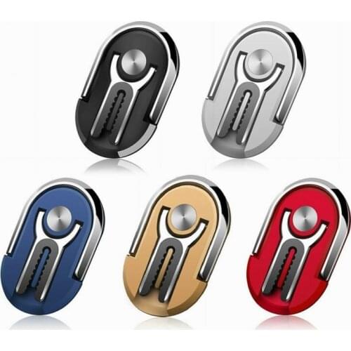 Multipurpose Mobile Phone Holder 360 Degree Car Air Vent Grip Mount Stand Rotation No Magnetic Finger Ring Phone Holder Bracket