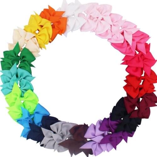 Fashion Wholesale Girl Large Hair Bows Alligator Clips Headwear