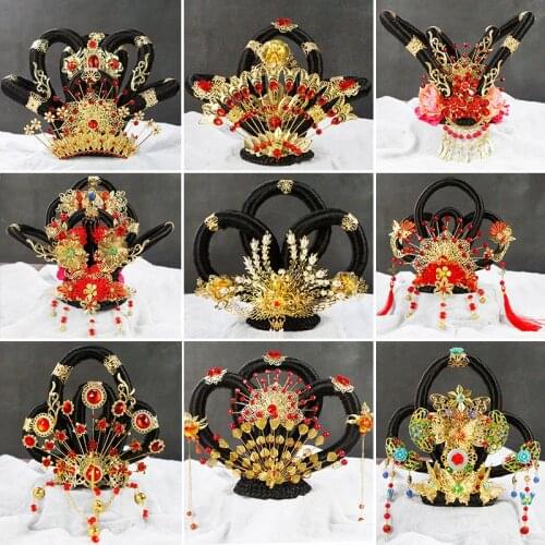 Fairy Hair Kit Ever Fairy hair Accessories Chinese Ancient Royal Princess Cosplay Headdress Classic Dance Headwear Han Dynasty