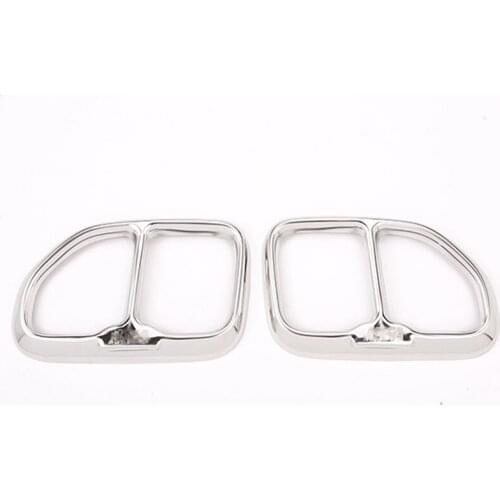 Exhaust Sticker End Pipe Cover Exterior Chromium Styling Accessories Decorative Trim For X3 G01