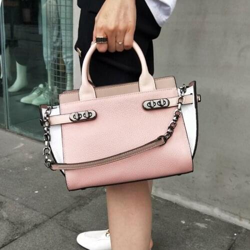 2021 New Design Leather Large Capacity One-Shoulder Bag Fashion Messenger Bag Multifunctional Tote Handbag Bag For Women