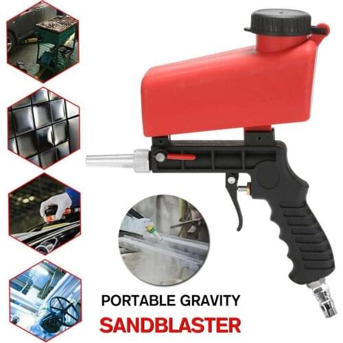 Pneumatic Sandblasting Machine 1/4 Inch DIY At Home Tool Household Small Hand-held Adjustable Anti-rust Sandblasting Machine