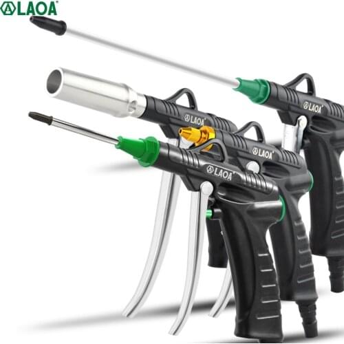 LAOA Pneumatic Air Blow Gun Aluminum Alloy Jet Gun High Pressure Dust Blower Multifunctional Dust Cleaner Air Nozzle