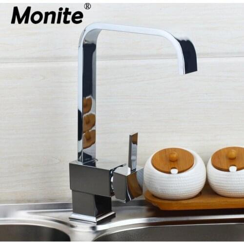 Polish Chrome Kitchen basin faucet Swivel bathroom faucet basin mixer basin tap torneira Faucet