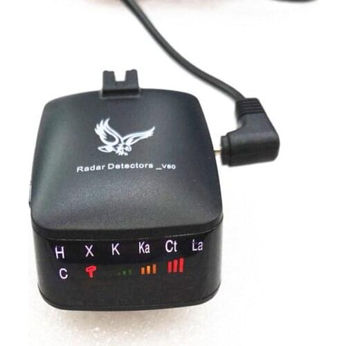 Accurate 800m Car Radar Detector Auto 360 Degree Vehicle Speed Voice Alert Alarm Warning LED Display Car Speed Testing System