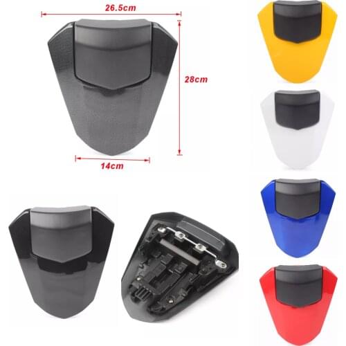 YZF R6 2008-2016 For Yamaha YZFR6 2008 2009 2010 2011 2012 2013 2014 2015 2016 Rear Pillion Passenger Cowl Seat Back ABS Cover