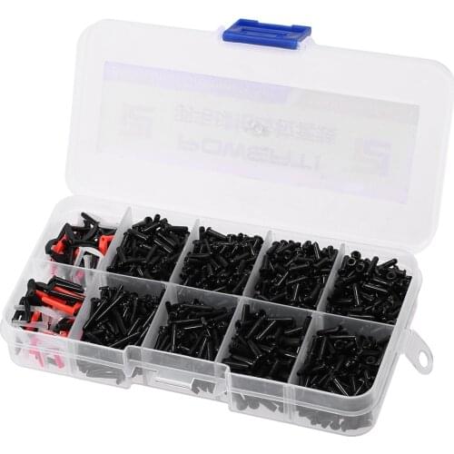 1 Box Tennis Racquet Badminton Racket Grommets Eyelets String Protector Black Nylon Racquet Sports Tennis Accessories