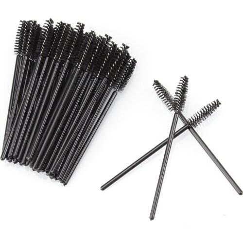 100PCS Disposable Micro Eyelash Brushes Makeup Lash Extension Mascara Applicator Wand Lip Beauty makeup tools