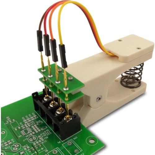2.54 3.81 5.0 5.08 7.62 9.5 3P 4P 5P 6P 7P 8P 9P 10P PCB Clip Clamp Fixture Probe Pogo Pin Download Program Burn