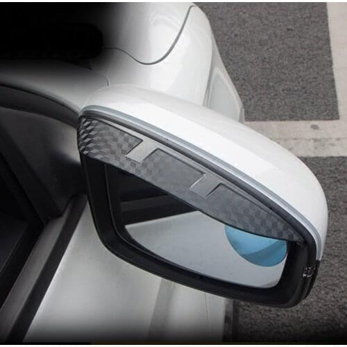2pcs for MG MG6 2018 Rearview mirror rain eyebrow