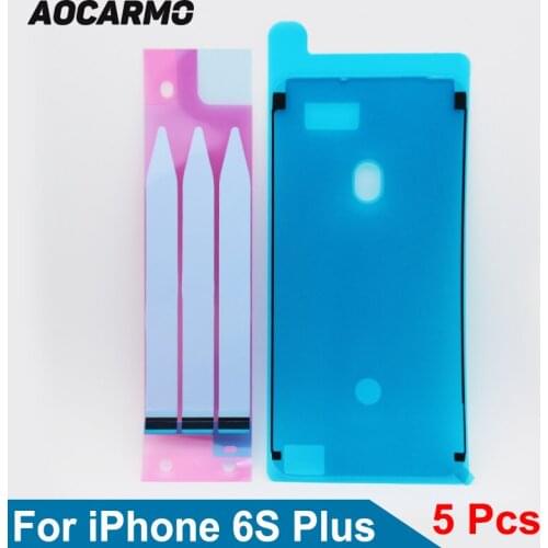 5Set/Lot Aocarmo For iPhone 6S Plus 5.5" 6SP LCD Display Screen Adhesive Battery Anti-Static Sticker Glue Tape Replacement