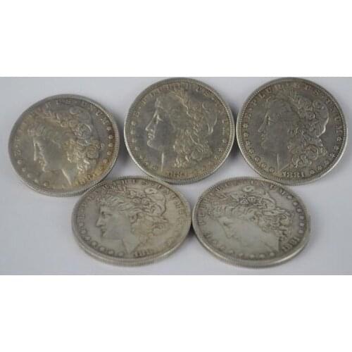 50pcs/Lot Steel Morgan Dollar (3.8cm Dia) Coin Magic,Close Up Magic Tricks,Stage,Accessories,Gimmick,Illusion,Props,Fun,Toys