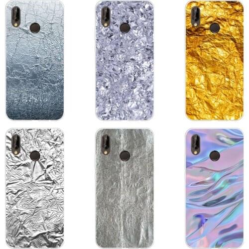 79H Aluminum Foiled Soft Silicone Tpu Cover Case for huawei p 20 lite pro y6 2017 mate 10 lite